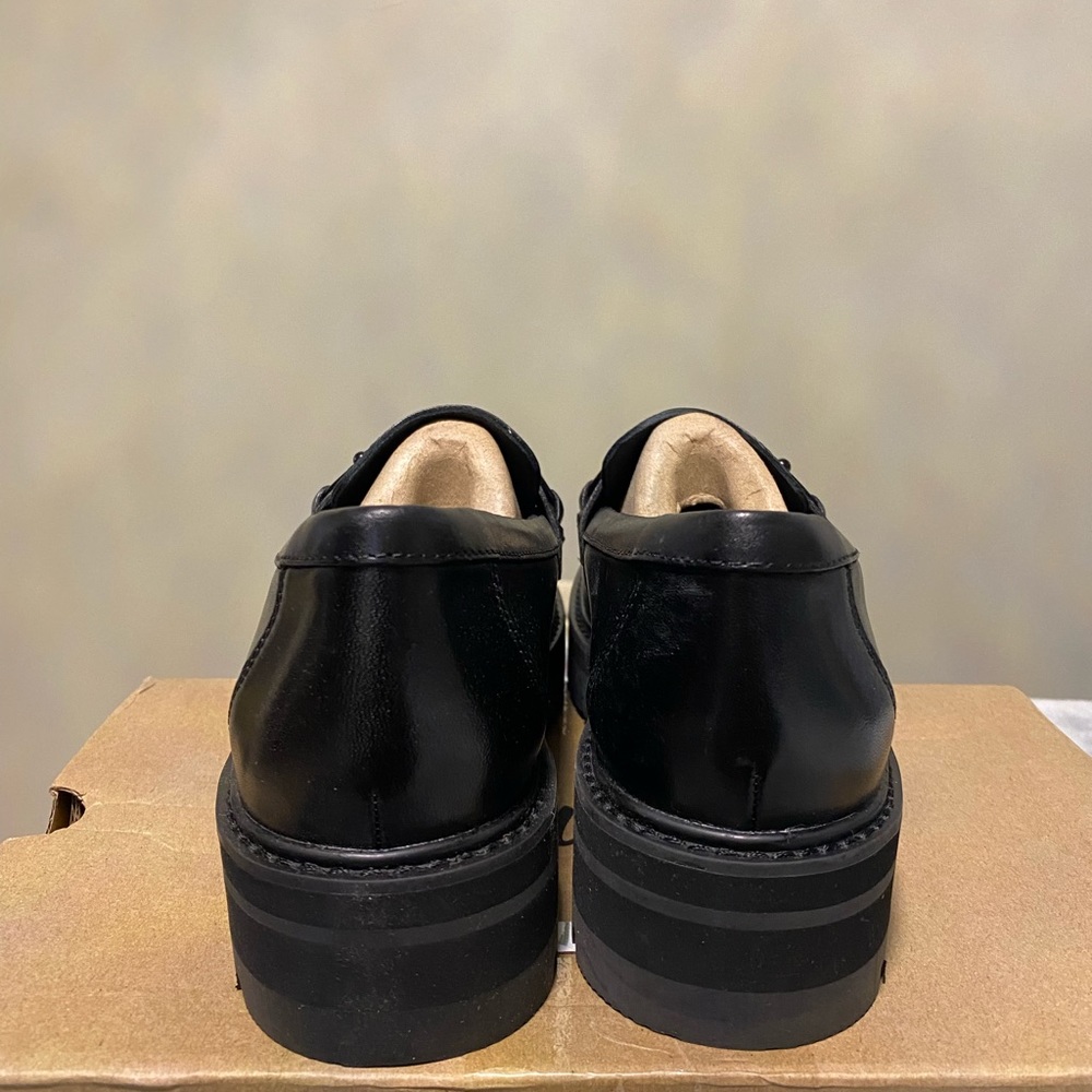 Clarks Orianna Bit Leather Loafers - Picture 3 of 8